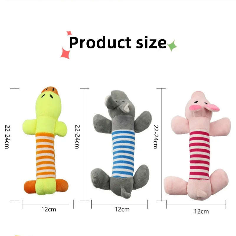 Durable Plush Squeaky Pet Toy